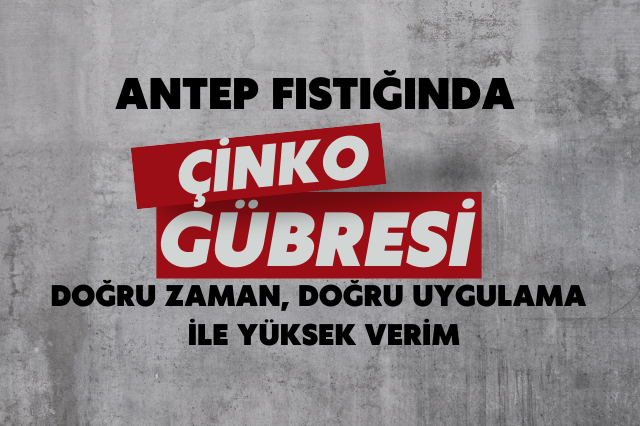 Çinko Gübresi