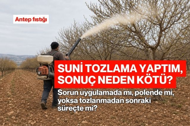 SUNİ TOZLAMA YAPTIM, SONUÇ NEDEN KÖTÜ?